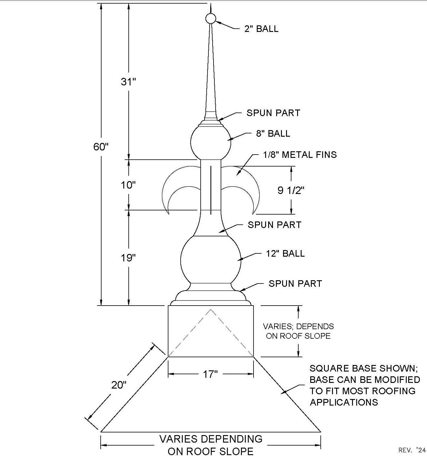 Admiral-Spire-Detail