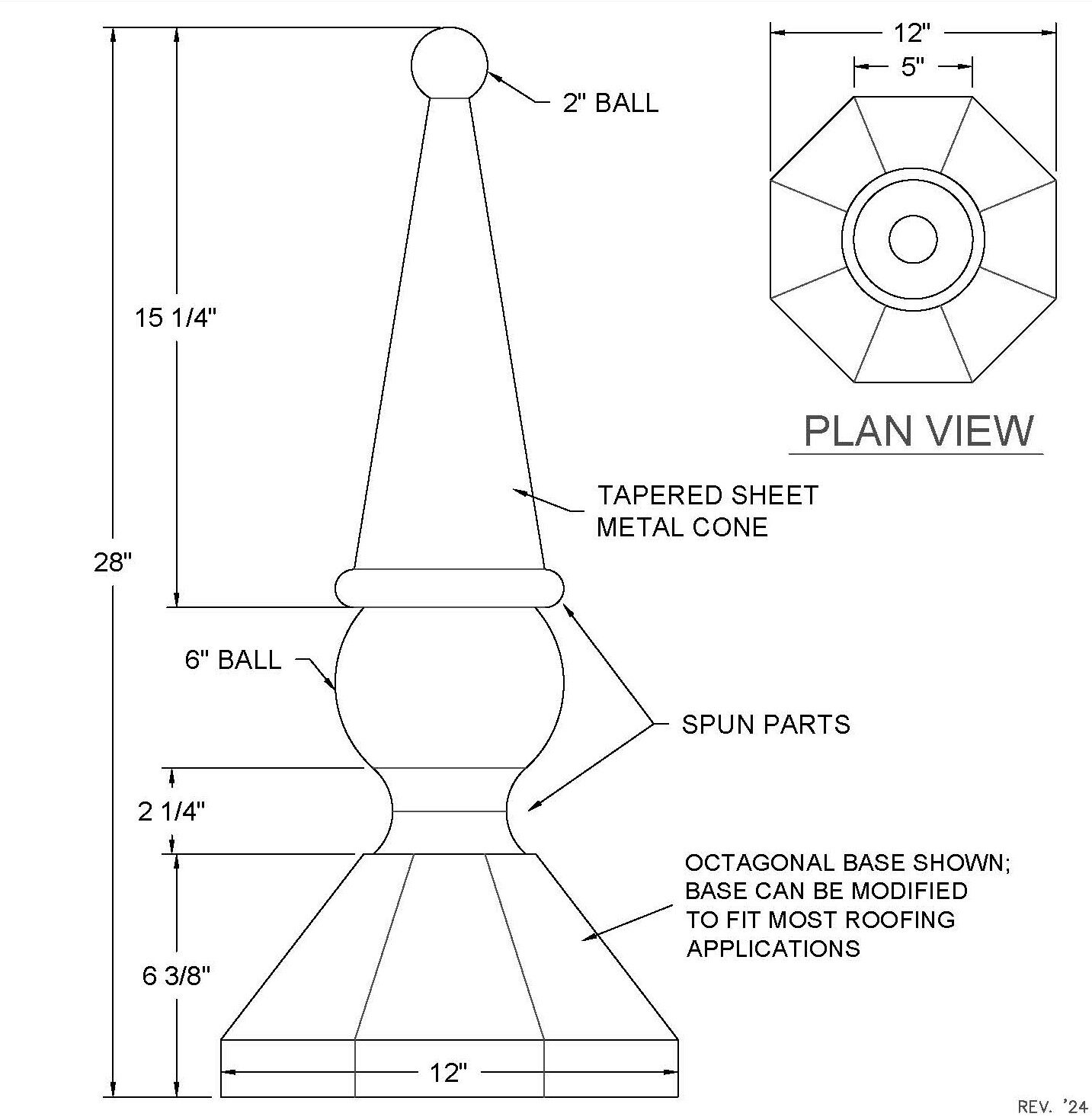 Laurel-Spire-Detail