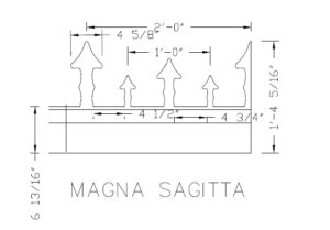 Sagitta-Cresting-Detail