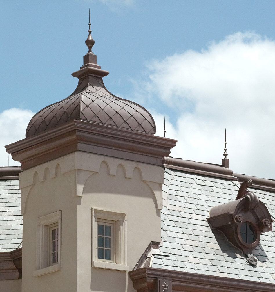 copper spires