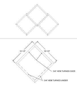 copper diamond shingle